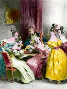 An afternoon at the Salon de Thé under the Restoration