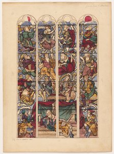 Study for Four Stained Glass Windows (detail)