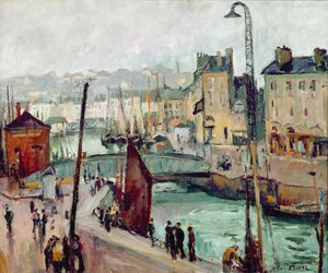 Le Havre, Bassin du Roy by Achille Emile Othon Friesz