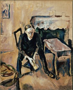 Portrait of french writer Fernand Fleuret