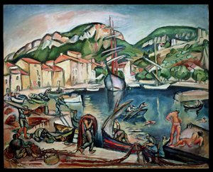 The Port of Ciotat by Achille Emile Othon Friesz