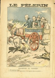 Illustration of Achille Lemot (1846-1909) in Le Pelerin