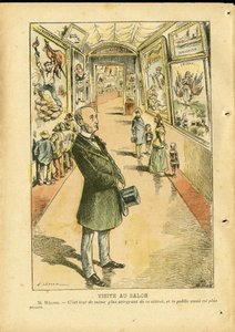 Illustration of Achille Lemot in Le Pelerin by Achille Lemot