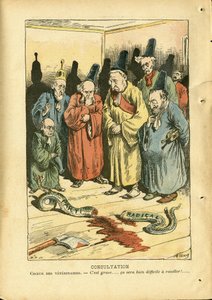 Illustration in Le Pelerin by Achille Lemot
