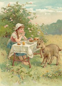 Two-Eyes, the Goat, and the Magic Table