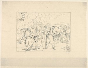 Valiant Men Dat Fite Mit Siegel from Confederate War Etchings by Adalbert John Volck