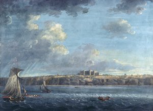 Highcliffe, near Christchurch, from the Sea by Adam Callander