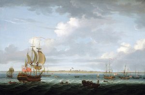 Navigation off the Coast of Madras, India, with a Description of the Port and the City by Adam Callander