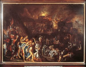 The Burning of Troy, c. 1604