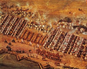 Siege of Maastricht (detail)