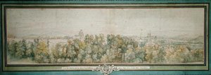 View of Paris from the Gobelins Workshop by Adam Frans van der Meulen