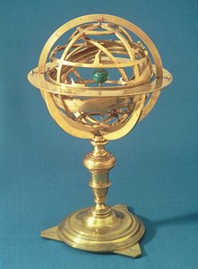 Armillary sphere made on the Ptolemaic system, Rome