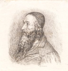 Rabbi Salomon Thurcorvitsch by Adam Müller