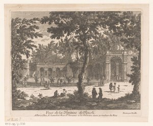 View of a Fountain by Adam Perelle