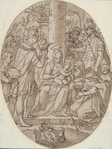 Adoration of the Magi by Adam van Noort