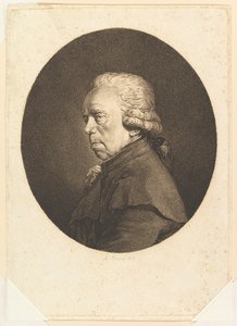 Portrait of Johann Christian Brand by Adam von Bartsch
