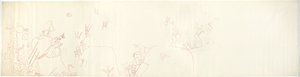 Tracing of a Wall Painting from East Wall, Upper Temple of the Jaguars, Chichen Itza, Mexico