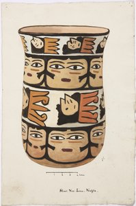 Vase from Nazca, Peru by Adela Breton