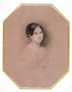 Portrait of Leopoldine Hugo by Adele Julie Hugo