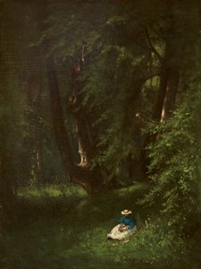 In the Woods by Adlophe Lalauze