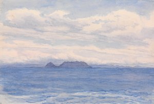 Cape Frio [Brazil] N by W 1/2 W distant 4 leagues. Lighthouse on highest point
