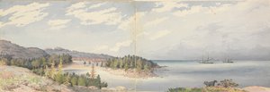 Hogland, August 24 1855, Finland by Admiral Sir Edward Gennys Fanshawe
