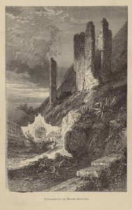 Cemetery on Monte Serrone