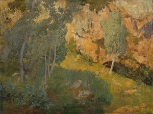 Sunny Rocky Valley