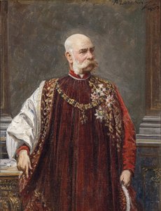 Portrait of Franz Joseph I of Austria as Grand Master of the Golden Fleece, 1903