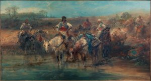 Bedouins at the Watering Place