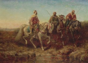 Unknown Image by Adolf Schreyer