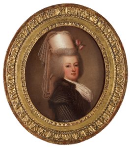Portrait of Queen Marie Antoinette of France by Adolf Ulrich Wertmuller