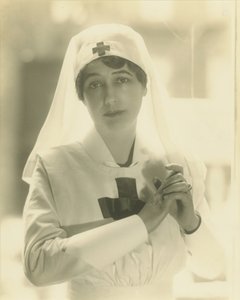 Lady Duff-Gordon as a Nurse by Adolf de Meyer