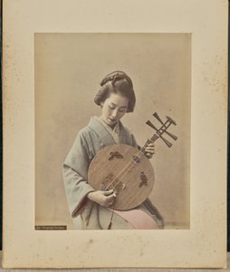 Playing Getkin by Adolfo Farsari