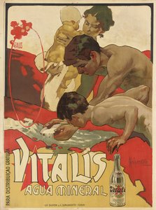 Advertising Poster for the Mineral Water 
