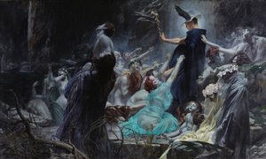 Souls on the Banks of the Acheron by Adolph Hiremy-Hirschl