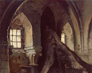 Church Vault by Adolph Menzel