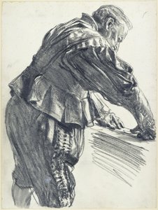 Model in a Ceremonial Dress of Elector Johann Georg I of Saxony in the Historical Museum in Dresden by Adolph Menzel