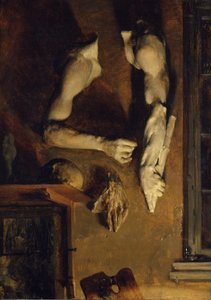 Studio Wall by Adolph Menzel