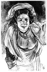 Study of an Italian Girl