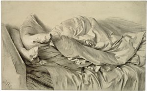 Unmade Bed by Adolph Menzel