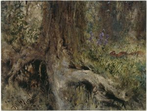 Forest Floor with Squirrel. From the "Children