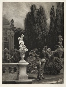 Essay on Stone with Brush and Scraper: Playing at Hoops on the Castle Terrace