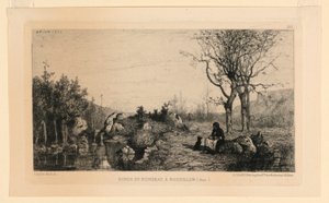 Banks of the Stream at Rossillon