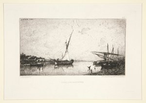 Canal at Martigues by Adolphe Appian