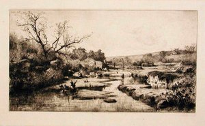 The Sources of the Albarine (Ain) by Adolphe Appian