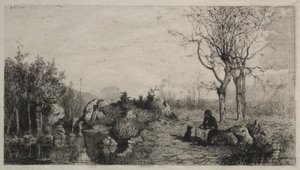 Shore of a Stream at Rossillon