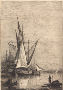 The Port of Genoa by Adolphe Appian