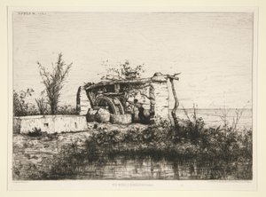 A Death at Bordighera by Adolphe Appian