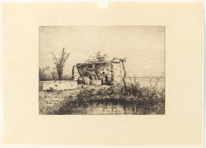 A Moria in Bodiquier (Italy) by Adolphe Appian